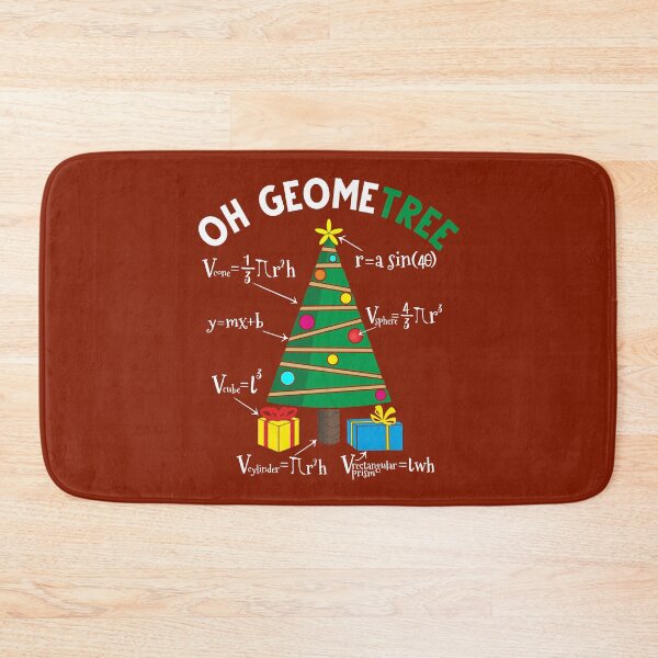 Item preview, Oh Geometree Funny Math Geometry Christmas Tree Teacher Gift  designed and sold by alenaz.