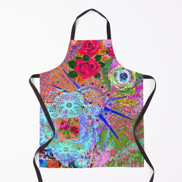 Item preview, Jelly And Jam Fibre Art Collage Print by Jo Hilder designed and sold by Sister Jo Bangles.