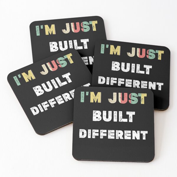 Item preview, I'm Just Built Different - funny saying sarcastic cool Long Sleeve,i'm just built different origin designed and sold by Essakhi12.