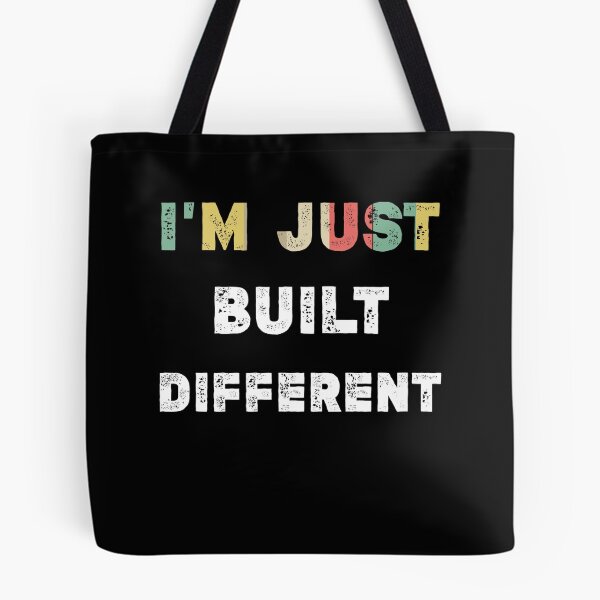 Item preview, I'm Just Built Different - funny saying sarcastic cool Long Sleeve,i'm just built different origin designed and sold by Essakhi12.