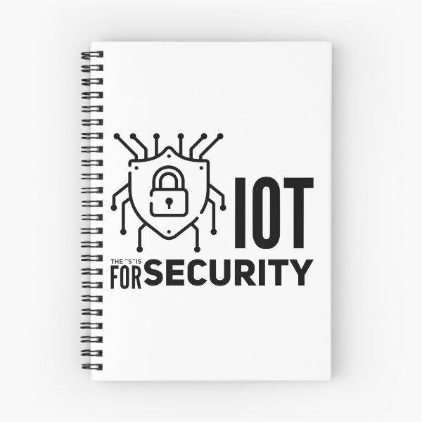 Item preview, IOT The "S" Is For Security (black) designed and sold by Stornu2Ruedas.
