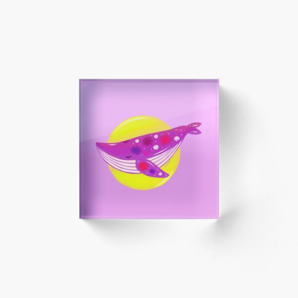 Item preview, Fascinating floral whale designed and sold by Kaullo.
