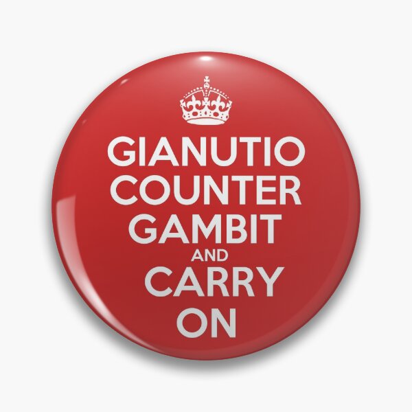 Item preview, Gianutio Counter Gambit and Carry On - Chess opening T-Shirt designed and sold by edygun.