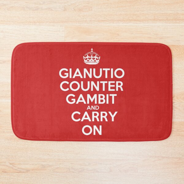 Item preview, Gianutio Counter Gambit and Carry On - Chess opening T-Shirt designed and sold by edygun.