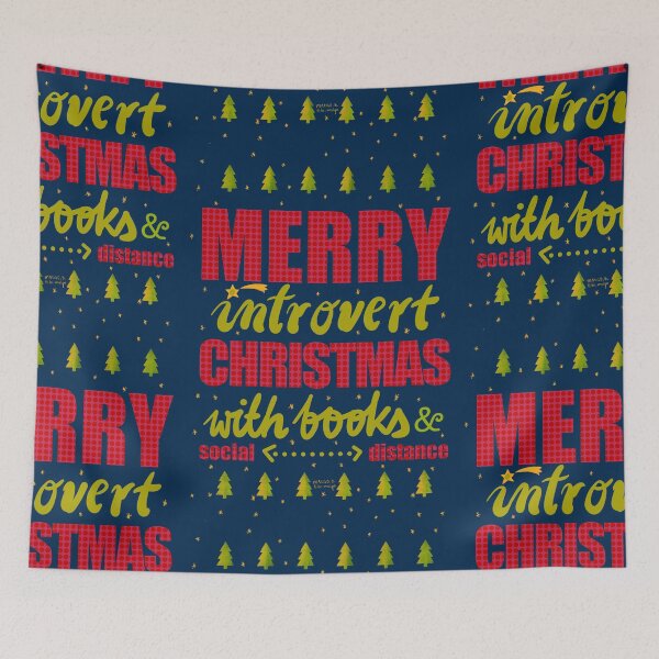 Item preview, Merry Introvert Christmas! designed and sold by Malgo.