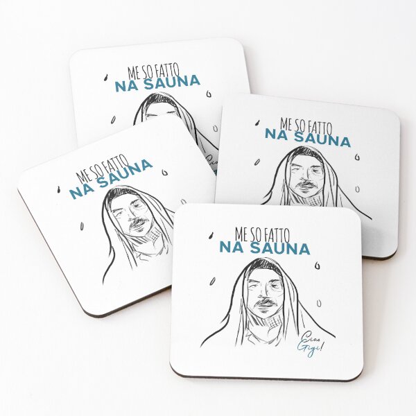 Item preview, Me so fatto na sauna | Ciao Gigi designed and sold by ChiaraKali.