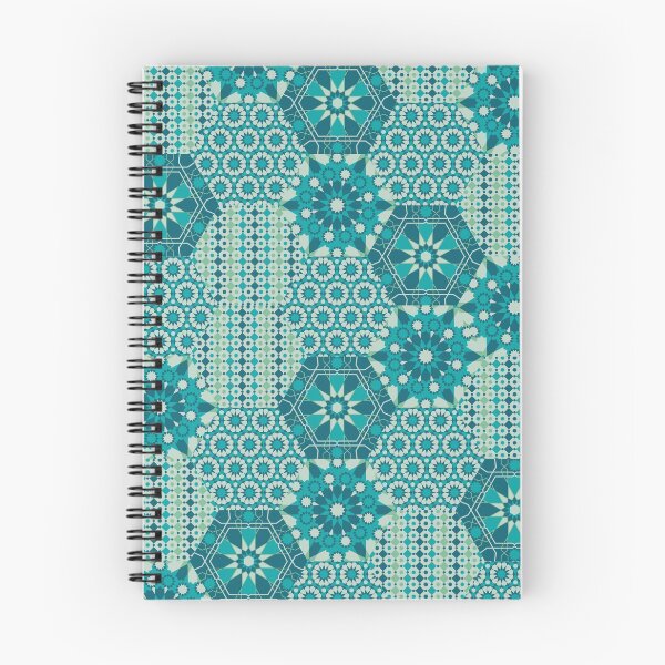 Item preview, green spring textile pattern designed and sold by flare-creative.