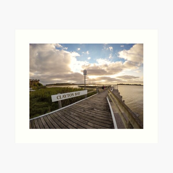 Item preview, Sunset at Clayton Bay designed and sold by Andre Gascoigne.