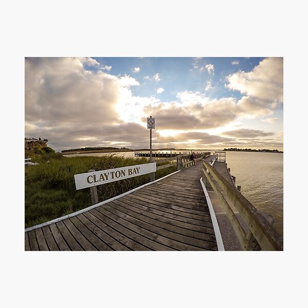 Item preview, Sunset at Clayton Bay designed and sold by Andre Gascoigne.