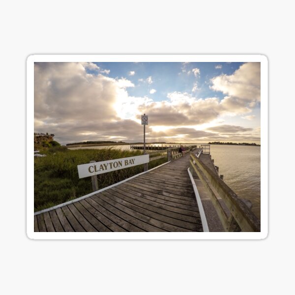 Item preview, Sunset at Clayton Bay designed and sold by Andre Gascoigne.