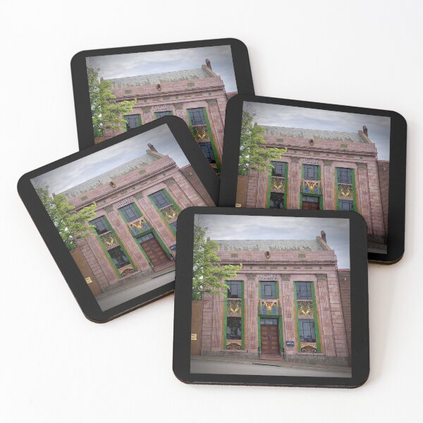 Item preview, Amazing Artdeco Building In Goulburn  designed and sold by KazM.