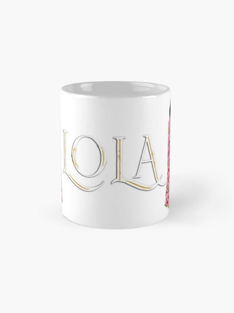 Vista alternativa de Taza de café Lola Flores Diseño "Lola Embrujo"