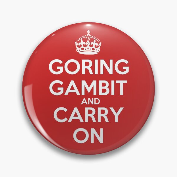 Item preview, Goring Gambit and Carry On - Chess opening T-Shirt designed and sold by edygun.