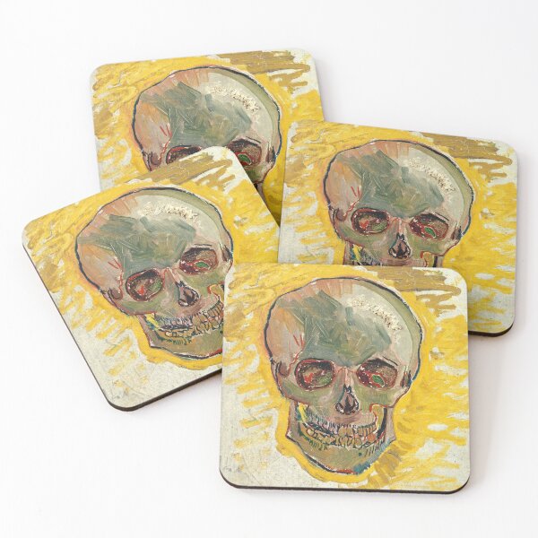 Item preview, Vincent Van Gogh Skull  designed and sold by Vintage Wall Art.
