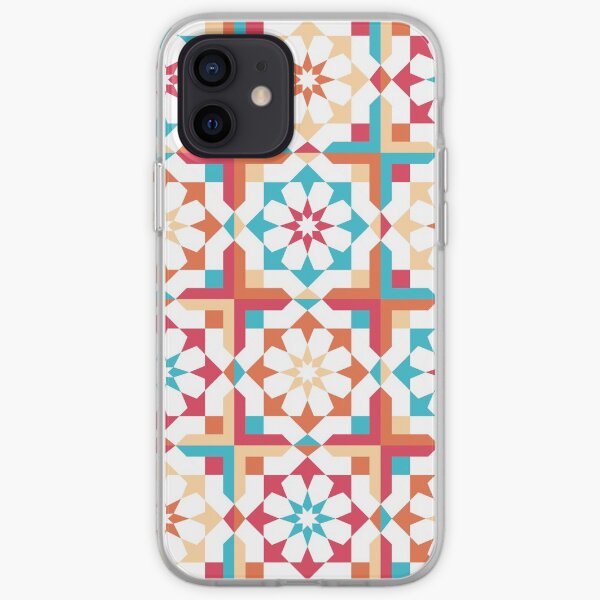 four seasons Decorative Moroccan zelig iPhone Soft Case