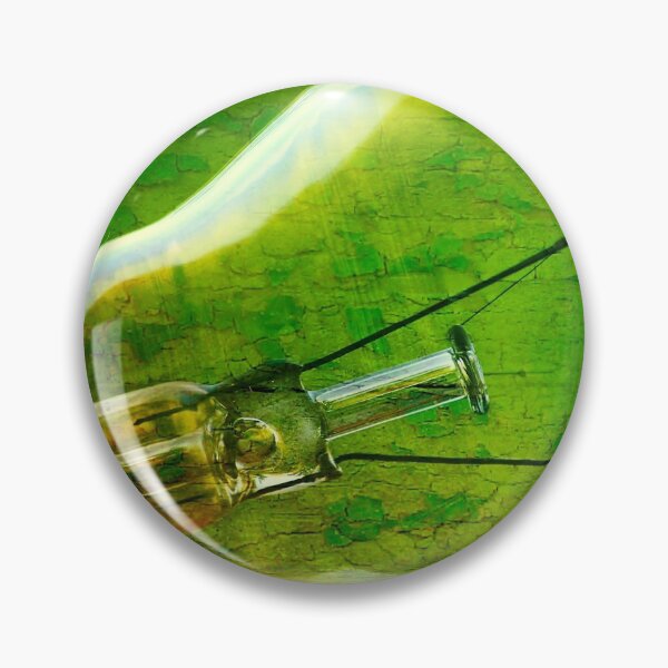 Item preview, Light bulb - Edison Light Bulb - retro - vintage - green designed and sold by Ingrid Beddoes Photography.