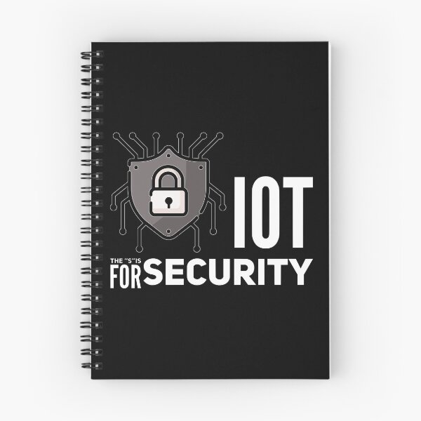 Item preview, IOT The "S" Is For Security (color white) designed and sold by Stornu2Ruedas.