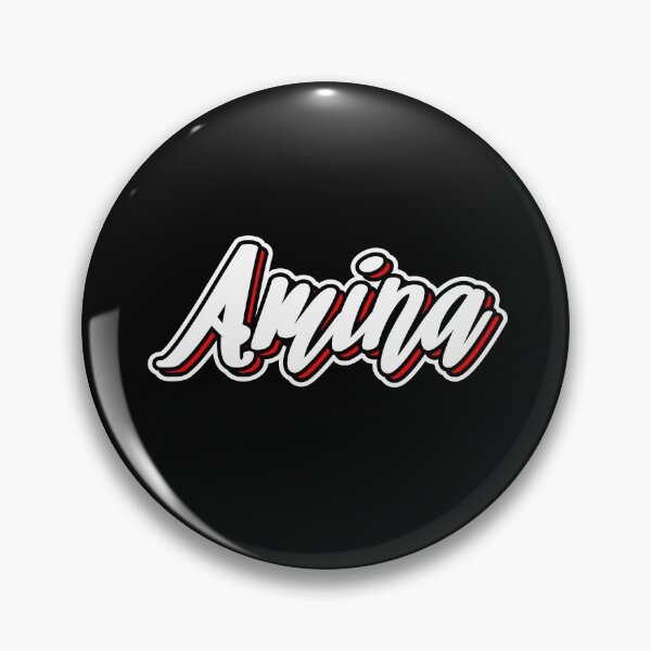 Item preview, Amina first name - hand lettering design designed and sold by sulies.