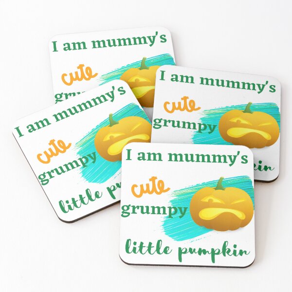 Item preview, I am grumpy little pumpkin | For baby designed and sold by KohMooy.