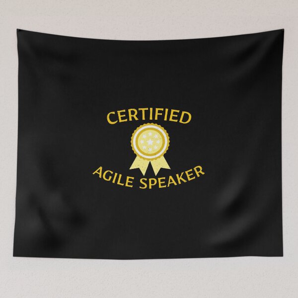 Item preview, Certified Agile Speaker designed and sold by Salma Satya & Co.
