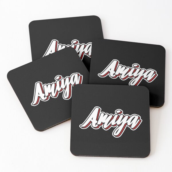 Artikelvorschau, Amiya Vorname - Handlettering Design entworfen und verkauft von sulies.