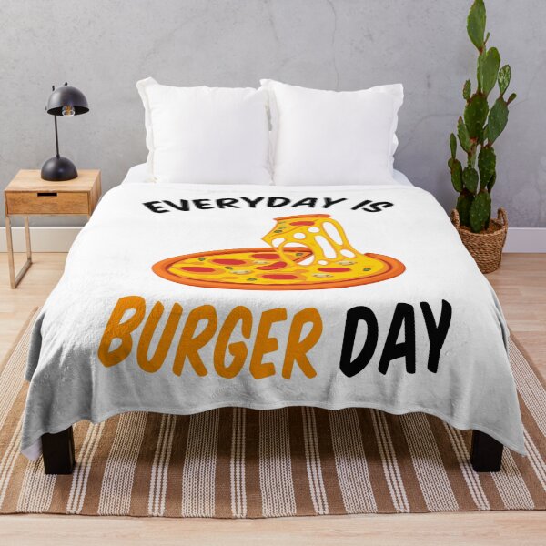 Item preview, Slightly Wrong Pizza Burger  designed and sold by AshzShop.