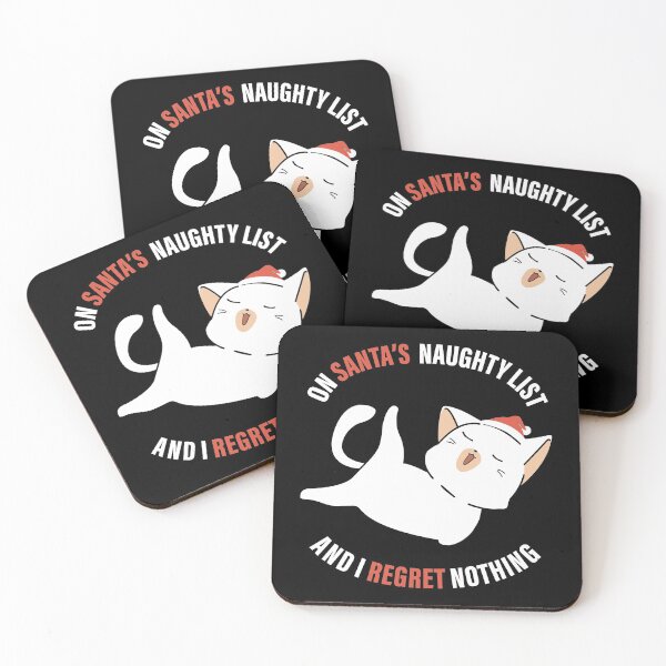 Item preview, On Santa's Naughty List And I Regret Nothing Misbehaviour designed and sold by GravitiTees.