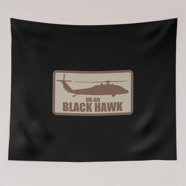 Item preview, UH-60 Black Hawk Patch (desert subdued) designed and sold by StrongVlad.