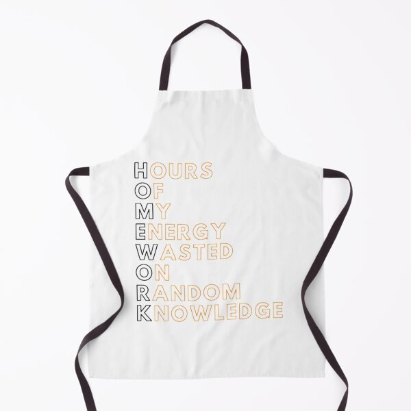 Item preview, Homework Acronym designed and sold by ObiPrints.