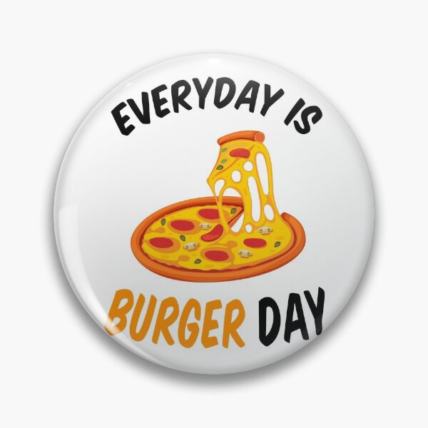 Item preview, Slightly Wrong Pizza Burger designed and sold by AshzShop.