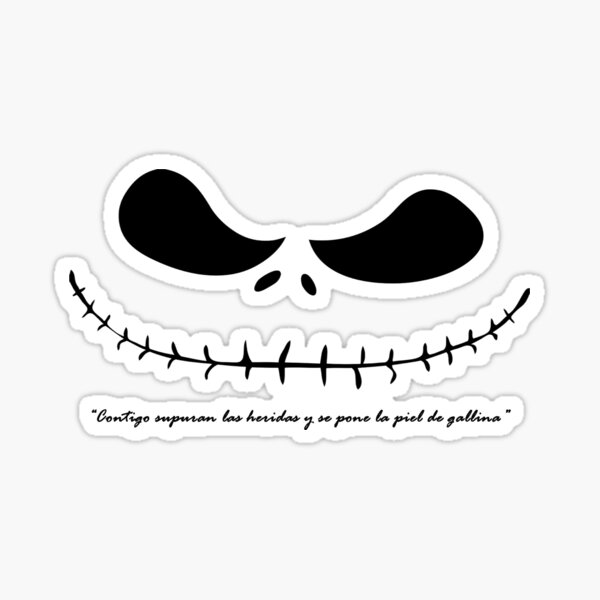 "JACK" Sticker for Sale by FILIBURCIA Redbubble