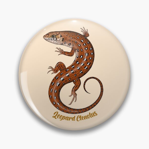 Item preview, Leopard ctenotus designed and sold by miss-varanus.