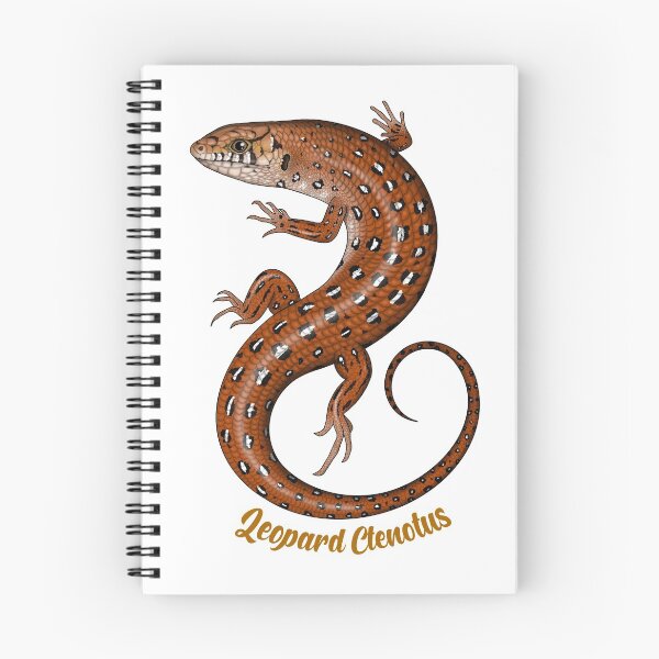 Item preview, Leopard ctenotus designed and sold by miss-varanus.