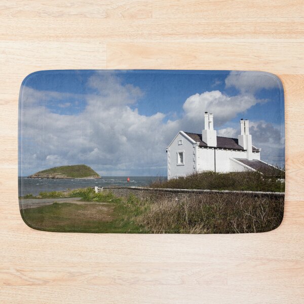 Item preview, Puffin Island and Cottages at Penmon Point in Anglesey designed and sold by heidipics.