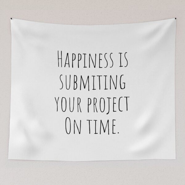 Item preview, Architecture Quote Happiness is Submitting Your Project On Time designed and sold by A. P..