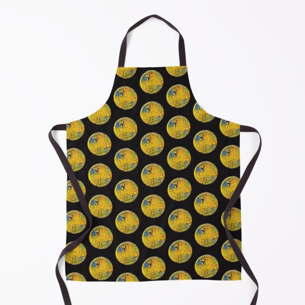 Item preview, Bitcoin Lovers Cryptocurrency Pattern, Watercolor Digital Art designed and sold by Lizzie May.