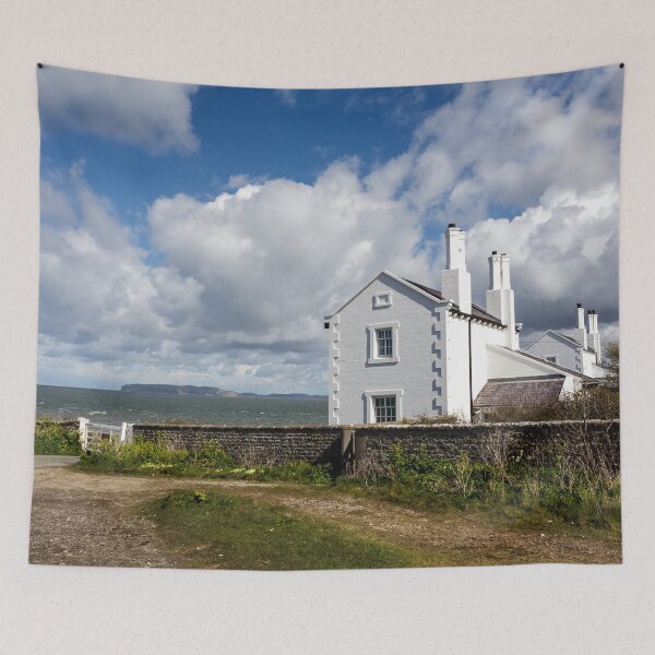 Item preview, Old Coastguards Cottages at Penmon Point in Anglesey designed and sold by heidipics.