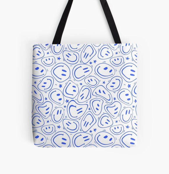 Smiley Cotton Tote Bag Cotton Tote Bag Smiley Face Graphic -  Norway