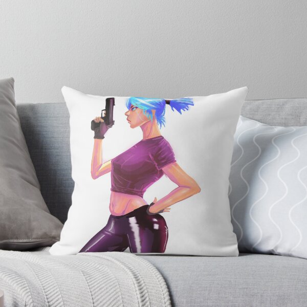 Item preview, anime girl with gun designed and sold by Hussein Hamamsy.