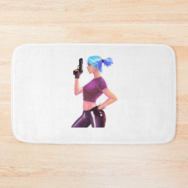 Item preview, anime girl with gun designed and sold by Hussein Hamamsy.