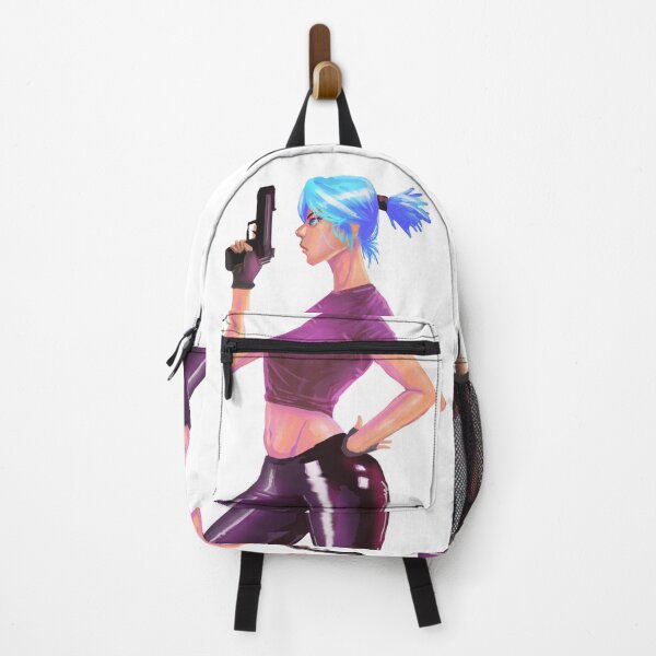 Item preview, anime girl with gun designed and sold by Hussein Hamamsy.