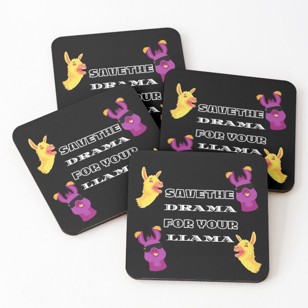 Item preview, Save the drama for your llama 3 designed and sold by BarvinWayne.