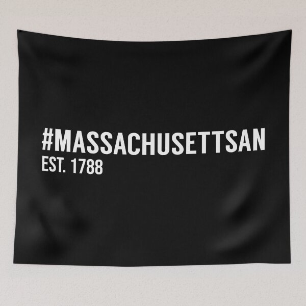 Item preview, Hashtag Massachusettsan Est. 1788 designed and sold by MSA-42.