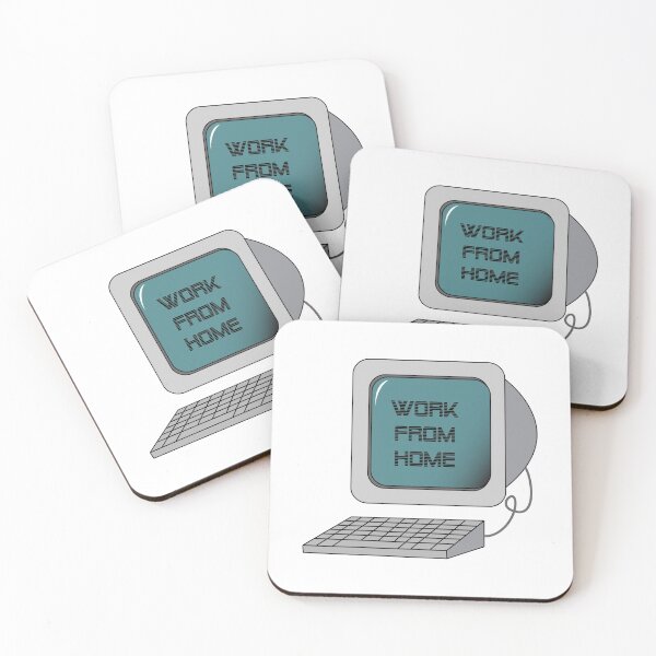 Item preview, "Work from home" stickers and T-shirts designed and sold by Sharath98.