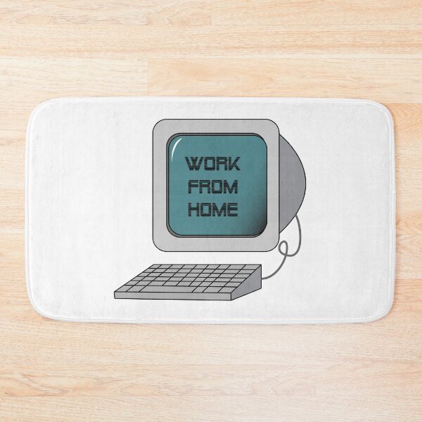 Item preview, "Work from home" stickers and T-shirts designed and sold by Sharath98.
