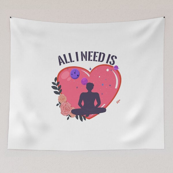 Item preview, All I Need Is Love And Peace designed and sold by Shirtssprea.