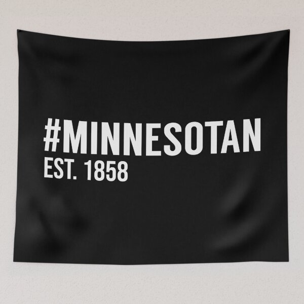 Item preview, Hashtag Minnesotan Est. 1858 designed and sold by MSA-42.