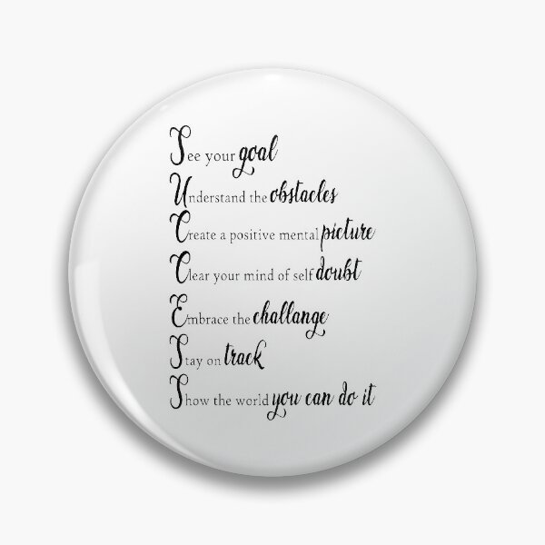 Item preview, See Your Goal Quote Art Design Inspirational Moti designed and sold by vividpixelusa.