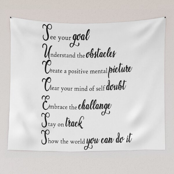 Item preview, See Your Goal Quote Art Design Inspirational Moti designed and sold by vividpixelusa.