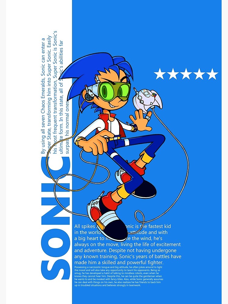 Dark Sonic Poster for Sale by Malakai98